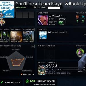 Legend V | MMR: 3700 - Behavior: 9747 Outlet Best Seller