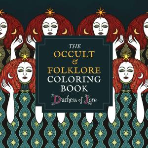 The Occult & Folklore Coloring Book Cheap Pictures