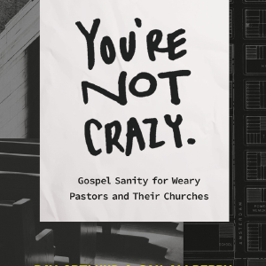 You're Not Crazy: Gospel Sanity for Weary Churches Buy Cheap Browse