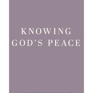 Anxiety: Knowing God's Peace Cheap Sale Many Kinds Of