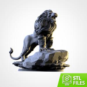 The Lion (STL FILES) Buy Cheap Authentic
