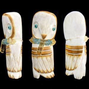 Antler Bird, Barn Owl by Robert Michael Weahkee Cheap Brand New Unisex