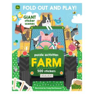 John Deere Farm Puzzle Activity Book Free Shipping View