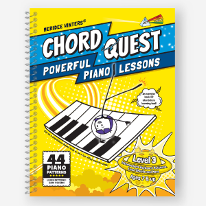 [SPIRAL BOUND VERSION] CHORD QUEST Powerful Piano Lessons Level 3:Intermediate Keyboard Patterns, Lead Sheets and More Clearance 2025