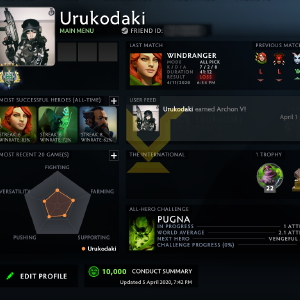 Archon V | MMR: 2810 - Behavior: 10000 Sale Shop Offer