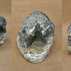 Serpentine Horned Toad by Derrick Kaamasee  - Zuni Fetish Quality From China Wholesale