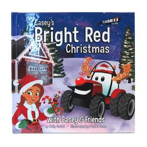 Bright Red Christmas with Casey & Friends Case IH Book For Nice Cheap Price