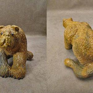 Zuni Rock (travertine) Mountain Lion by Fred Bowannie  - Zuni Fetish Comfortable Cheap Online