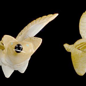 Zuni Rock (travertine) Flying Pig by Enrike Leekya Discount Original