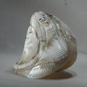 Shell Maiden by Sandra Quandelacy  - Zuni Fetish Footaction Online