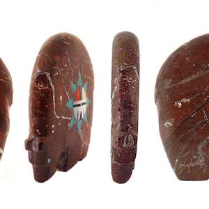 Wild Horse Rock Medicine Bear by Andres Lementino Clearance With Mastercard