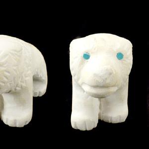 White Marble Wolf by Cody Nastacio Clearance In China