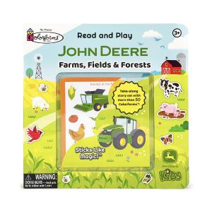 Read and Play John Deere Farms, Fields & Forests Colorforms Book Countdown Package Online