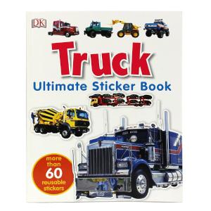 Ultimate Truck Sticker Book with 60 Reusable Stickers Order Cheap Pice