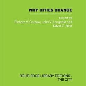 Why Cities Change - Hardback For Sale Online