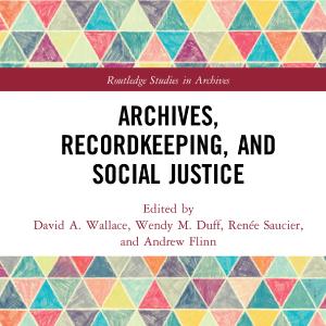 Archives, Recordkeeping and Social Justice Pay With Visa For Sale