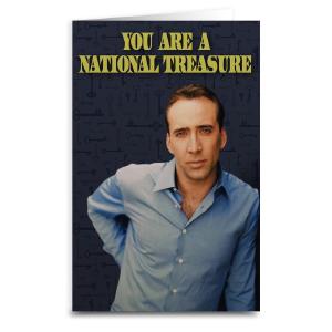 Nicolas Cage "National Treasure" Card Recommend For Sale
