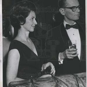 1966 Press Photo Mrs.Sixten Ehrling  James Hicks Cheap Sale New
