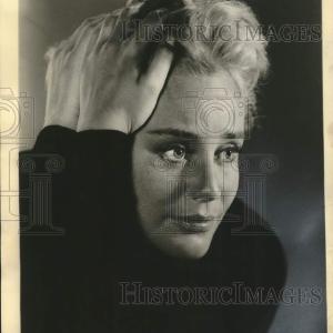1958 Press Photo Swiss actress Maria Schell in MGM's "The Brothers Karamazov" Clearance New Arrival