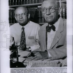 1958 Press Photo Symmes Criminal Lawyers New Online