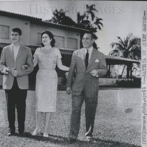 1958 Press Photo President Cuba Fulgencio Batista Discount Fast Delivery