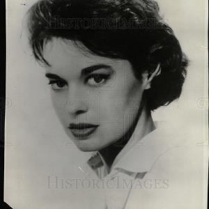 1958 Press Photo Gloria Vanderbilt Visit New