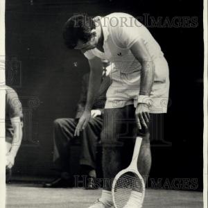 1958 Press Photo MELVIN RODE at Wimbledon Tennis Low Cost Sale Online