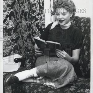 1958 Press Photo Geraldine Buckley, Witness in Murder Trial Outlet Deals