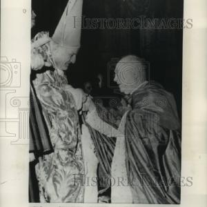 1958 Press Photo Francis Cardinal Spellman of New York with Pope John XXIII Manchester Great Sale Cheap Online