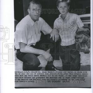 1963 Press Photo Glenn Maxwell June Allyson Barber With Paypal Sale Online