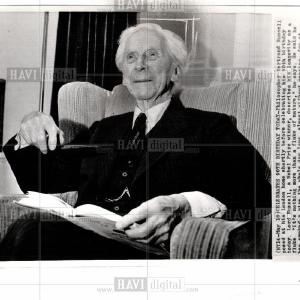 1963 Press Photo Bertrand Russell Noble philosopher Best Sale Online