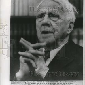 1962 Press Photo Poet Robert Frost - mja18351 Buy Cheap Order