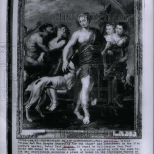 1962 Press Photo PETER PAUL RUBENS PAINTER Sale Geniue Stockist