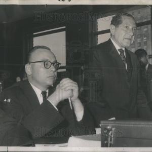 1962 Press Photo NY Attorney And Author Of My Life In Court Louis Nizer New Arrival