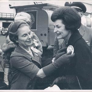 1962 Press Photo Lady Bird Johnson First Lady Buy Cheap Deals