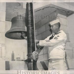1962 Press Photo Harry McDormot World War 2 Store Online