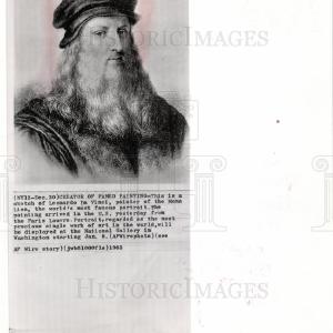 1962 Press Photo Leonardo Da Vinci portrai Free Shipping Outlet Store