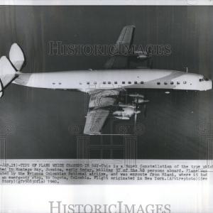 1960 Press Photo Super Constellation Plane Avianca Outlet Manchester Great Sale