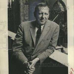 1960 Press Photo Paul Horgan Author of a Distant Trumpet. - RSH43443 Sale Free Shipping