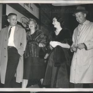 1960 Press Photo Mr. And Mrs. William Pierce, Mr. And Mrs. Michael Gately, Discount Latest Collections
