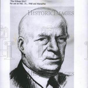 1960 Press Photo of Charles Dana Gibson Clearance Big Sale