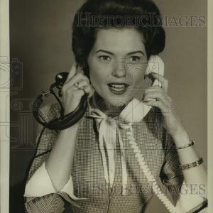 1960 Press Photo Nancy Hanschman, National Political Conventions Sale Best Sale