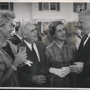 1960 Press Photo Mr. and Mrs. Edward T. Donahue & Lt. Gov. and Mrs. Philleo Nash 2025 Sale Online