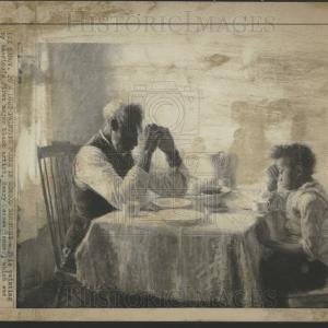 1970 Press Photo Painting by Henry Ossawa Tanner Cheap Big Sale