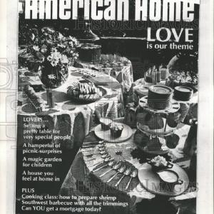 1968 Press Photo American Home Magazine - RRW46849 Outlet Visit