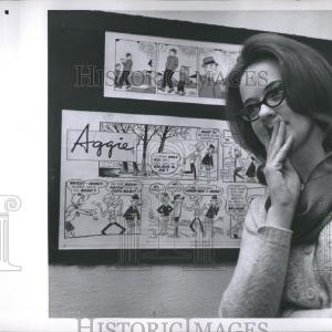 1968 Press Photo Aggie comic strip Cheapest Pice