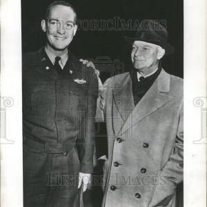 1957 Press Photo President Eisenhower and his son John Cheap Sale Cost