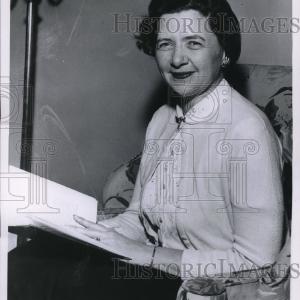 1957 Press Photo Mrs Theodore C Wedel Cheap Sale With Paypal