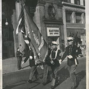 1957 Press Photo Marine color guard I'm almost Clearance 2025 Unisex