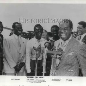 1957 Press Photo Louis Armstrong in Satchmo the Great - cvp08088 Clearance Online Amazon